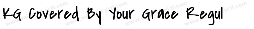 KG Covered By Your Grace Regular字体转换